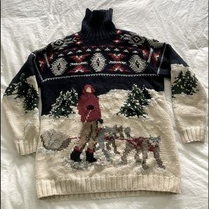 Ralph Lauren Vintage Hand Knit sweater